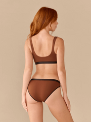 UltraModal™ Core Scoop Bralette | Walnut Shell