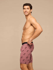 UltraModal™ Core Long Boxer Brief w/ Fly | Faded Palms