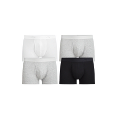Stretch Cotton Trunk w/ Fly 4-Pack | Cotton Classic Pack