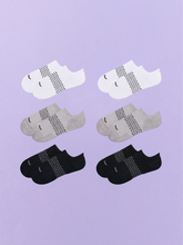 Essential Ankle Sock 6-Pack | White/Heather Grey/Black Pack