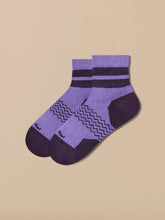 Essential Quarter Sock | Eggplant