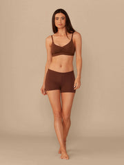 UltraModal™ FeelFree Ruched Bralette | Walnut Shell/Walnut Shell
