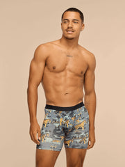 UltraModal™ Core Ball Caddy Boxer Brief w/ Fly | Poolside Tiger