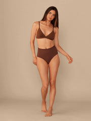 UltraModal™ FeelFree Triangle Bralette | Walnut Shell/Walnut Shell