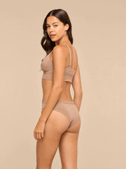 UltraModal™ Lace Longline Bralette | Cocoa