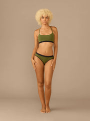 UltraModal™ Core T-Back Bralette | Heather Olive