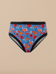 UltraModal™ Lace High-Waisted Cheeky Bikini | Painted Petals