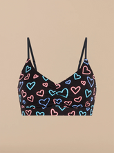 UltraModal™ FeelFree Ruched Bralette | Electric Hearts 2.0