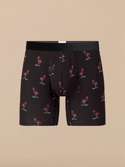 UltraModal™ Core Boxer Brief w/ Fly | Night Flamingos