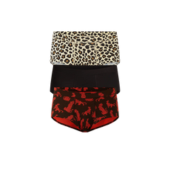 UltraModal™ FeelFree Cheeky Brief 3-Pack | Wild Cat Pack