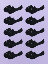 Essential No Show Sock 10-Pack | Black Pack