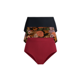 UltraModal™ FeelFree High-Waisted Cheeky 3-Pack | Garden Snake Pack