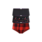 UltraModal™ Core Cheeky Brief 3-Pack | Naughty or Nice Pack