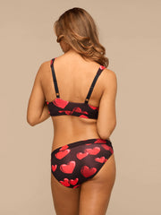 UltraModal™ FeelFree Square Neck Bralette | Floating Hearts