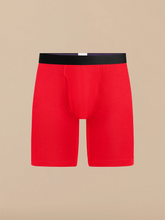 UltraModal™ Core Long Boxer Brief w/ Fly | Chili Red