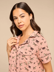 UltraModal™ Short Sleeve PJ Set - Women's | Frisky Business