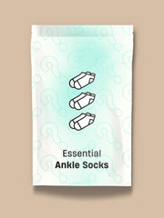 Essential Ankle Sock 3-Pack | It's a Mystery!