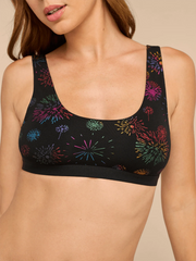 UltraModal™ Core Scoop Bralette | Confetti Sky