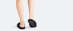 Plush Slippers | Black