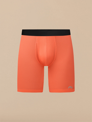 Breathe Long Boxer Brief w/ Fly | Coral