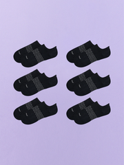 Essential Ankle Sock 6-Pack | Black Pack
