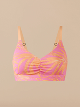 Curvy UltraModal™ FeelFree Ruched Bralette | Warm Tropics