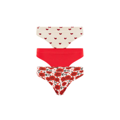 UltraModal™ FeelFree Thong 3-Pack | Red Hot Pack
