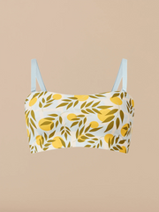 Seamless Bandeau Bralette | Summer Oranges