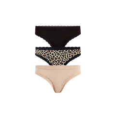 UltraModal™ Lace Tanga 3-Pack | Wild Cat Pack