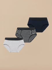 UltraModal™ Kids Core Boys Brief 3-Pack | Stripes Pack