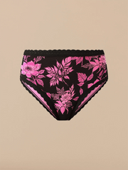 UltraModal™ Lace High-Waisted Cheeky Bikini | Pink Bloom