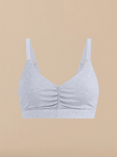 UltraModal™ FeelFree Ruched Bralette | Heather Grey/Heather Grey