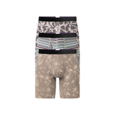 UltraModal™ Core Long Boxer Brief w/ Fly 3-Pack | Beach Boheme Grey Pack