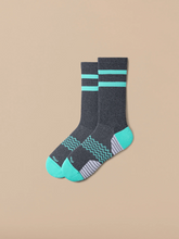 Active Crew Sock | Seafoam/Grey