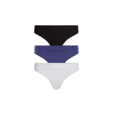 UltraModal™ FeelFree Thong 3-Pack | Classic Navy Pack