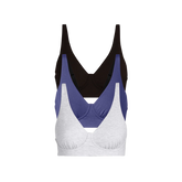 UltraModal™ FeelFree Longline Bralette 3-Pack | Classic Navy Pack