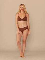 UltraModal™ Lace Triangle Bralette | Cedar Wood