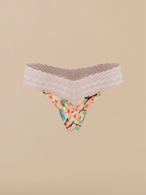 UltraModal™ Lace V-Front Thong | Cherry Blossom