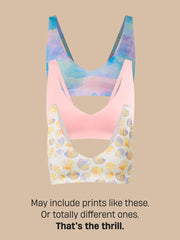 Seamless Plunge Bralette 3-Pack | It's a Mystery!