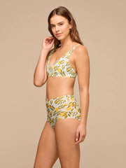 Seamless High-Waisted Shortie | Summer Oranges