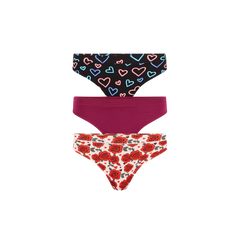 UltraModal™ FeelFree Thong 3-Pack | Electric Love Pack