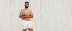Stretch Cotton Boxer Brief w/ Fly | Peaches