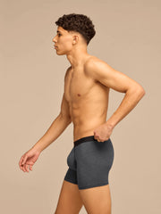 UltraModal™ Core Boxer Brief w/ Fly | Heather Charcoal