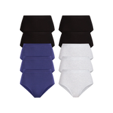 UltraModal™ FeelFree High-Waisted Cheeky 10-Pack | Classic Pack