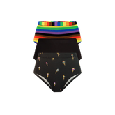 UltraModal™ FeelFree High-Waisted Cheeky 3-Pack | Pride Pack