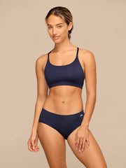 Breathe Racerback Bralette | Dark Sapphire
