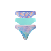 Seamless Thong 3-Pack | Groovy Kaleidoscope Pack