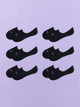 Essential No Show Sock 6-Pack | Black Pack