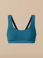 UltraModal™ FeelFree Square Neck Bralette | Teal