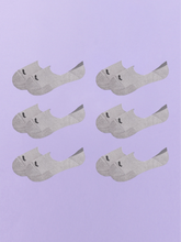 Essential No Show Sock 6-Pack | Heather Grey Pack